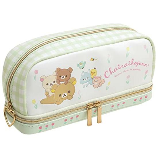 

Rilakkuma Two Room Pen Pouch PT02601