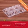 Transparent Disposable Egg Tart Packaging Box - Available in 4-Piece and 8-Piece Sizes