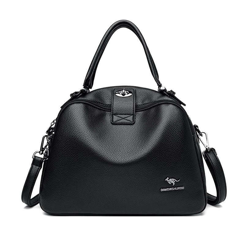 High-end Ladies' Handbag Mom's Bag Large-capacity Single-shoulder Crossbody Bag