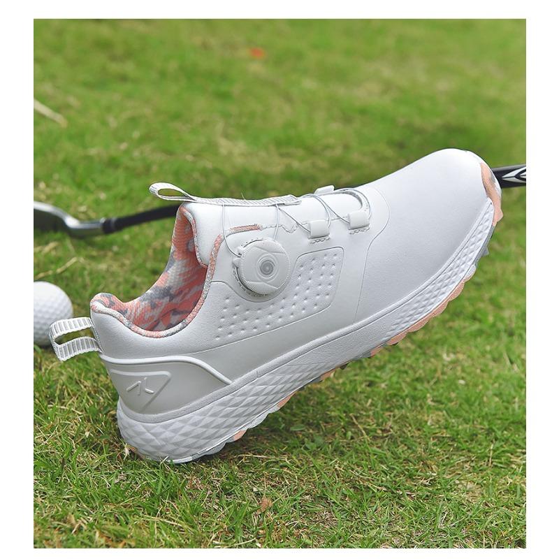 Golf Shoes Outdoor Casual Sports Shoes Training Shoes Lace Nails Sneakers Rotary Buckle Sneakers