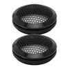 2Pcs Round Speaker Grill OD 64mm Subwoofer Guard Universal Car Speaker Cover  Automotive Use