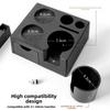 Portafilter Holder Coffee Tamper Drawer Multifunctional Organization Puck Sieve Slot Removable Tamper Base For Home Brewing