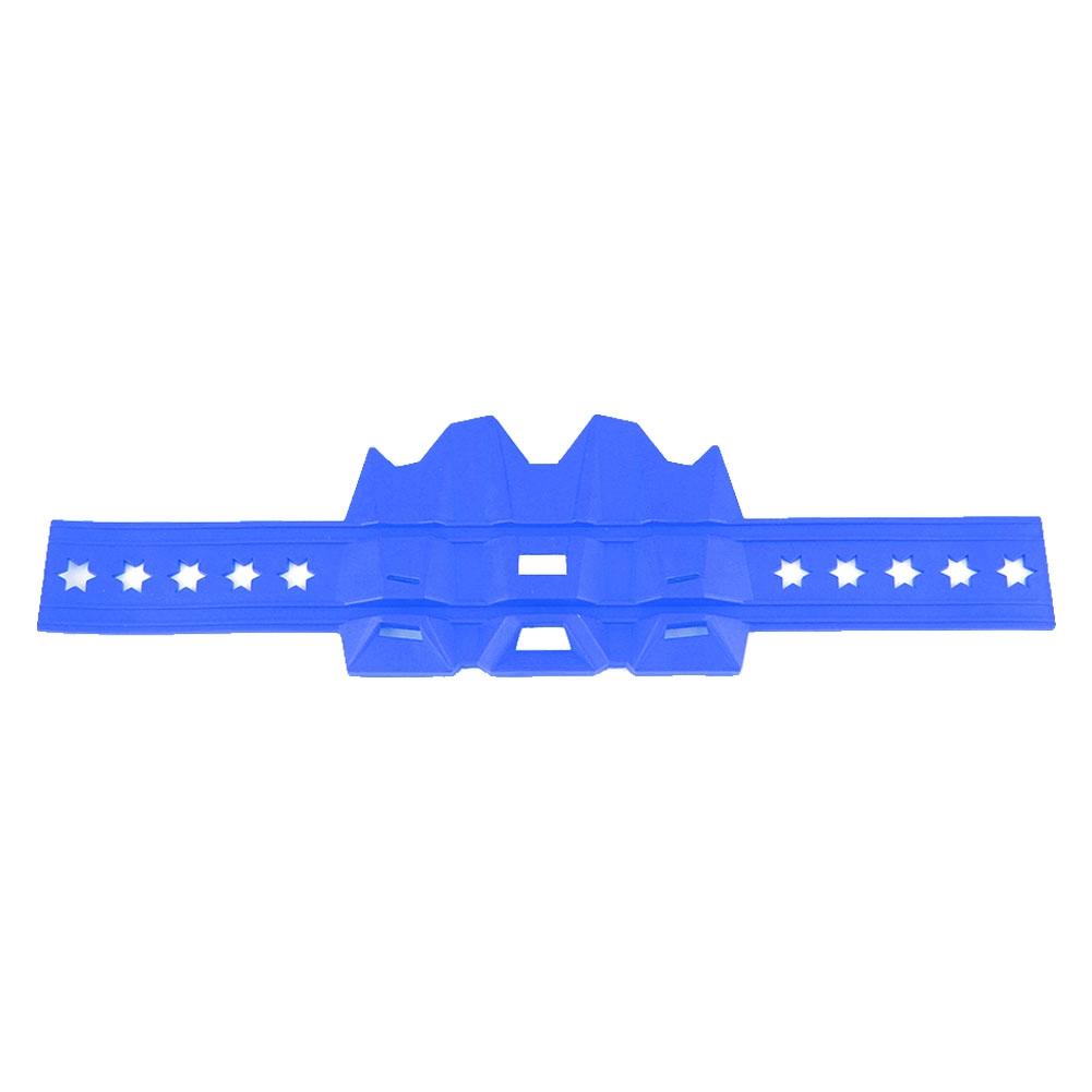 Universal Motorcycle Exhaust Pipe Protector Cover Guard Anti Hot Blue