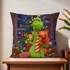 The Cartoon G-Grinch-H Cute Cushion Cover For Pillow Printing Sofa Decoration Home Car Room Coffee Shop Office Nordic Simplicity
