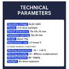 YB5135D AC Voltage Meter 20-500V 2-Wire LCD Digital Volt Panel Meter for 100V 110V 120V 220V 230V 380V Voltage Testing Tool D69
