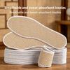 4 Pcs(2 Pairs) of Soft,linen Insoles,no Need To Stand for A Long Time To Absorb Sweat,breathable and Comfortable Casual Insoles,suitable for All Shoes
