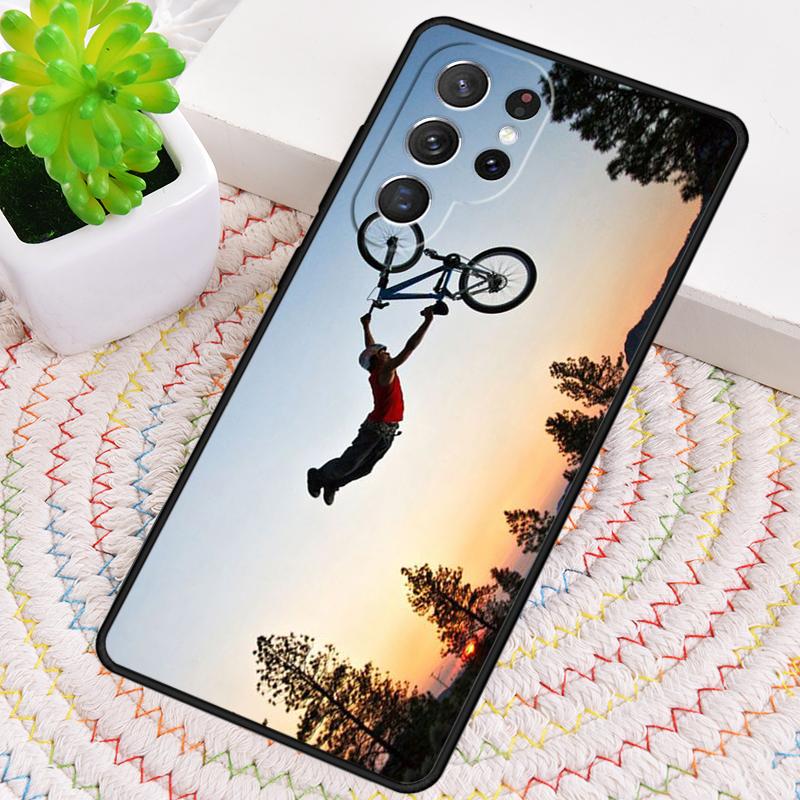 BMX Bike Extreme Sport Phone Case for Samsung Galaxy note 10 pro S26 Ultra S23 S24 FE S25 S21 S22 PLUS shockproof Cove
