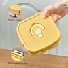 Contenedor Portátil para Ensalada de Frutas Apto para Microondas Bandeja de Comida para Viajes Plato de Almuerzo Dividido Trabajadores de Oficina