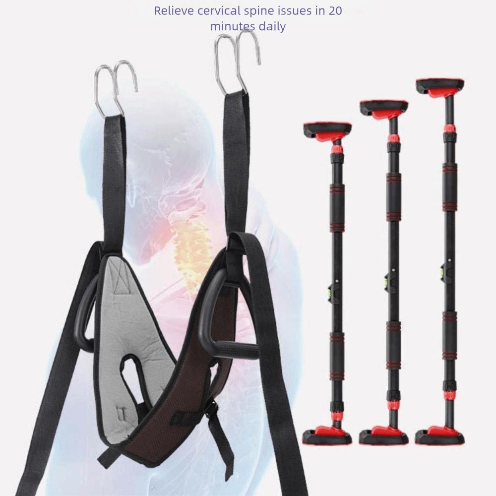 Installation-free Cervical Neck Traction Belt Breathable Neck Massager  Outdoor