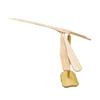 Bamboo Dragonfly Toy DIY Flying Helicopter Hand Rub Propeller Educational Outdoor Desk Ornament