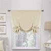 Blackout Roman Shades Curtains Bathroom Window Curtains Tie Up Shade for Small Window, Bathroom Window Treatments, Window Valance Balloon Roman Blind