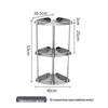 OIMG Stainless Steel Bathroom Corner Shelf