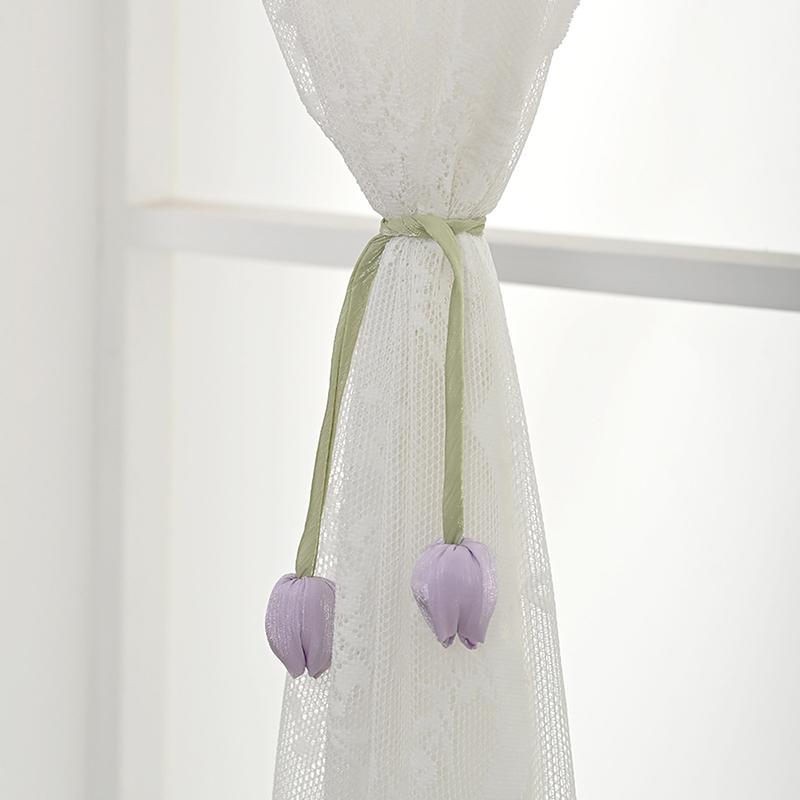 Tulip Curtain Clip Buckle Curtain Holders Hook Hanging Ball Tiebacks Home Curtain Decorative Accessories