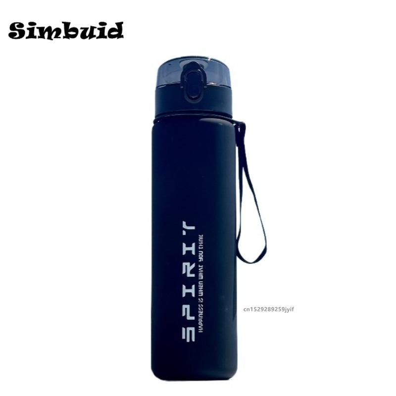800ml Large Capacity Sports Water Bottle Leak Proof Plastic Drinking Cup With Time Scale Suitable For Travel Fitness Sports 800ml