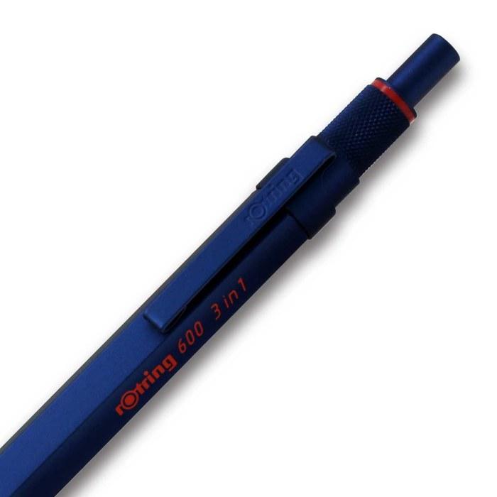 rOtring 600 3in1 Multpen - Iron Blue (2159367)