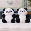 Panda Plush Keychain With Smiling Design For Kids And Adults