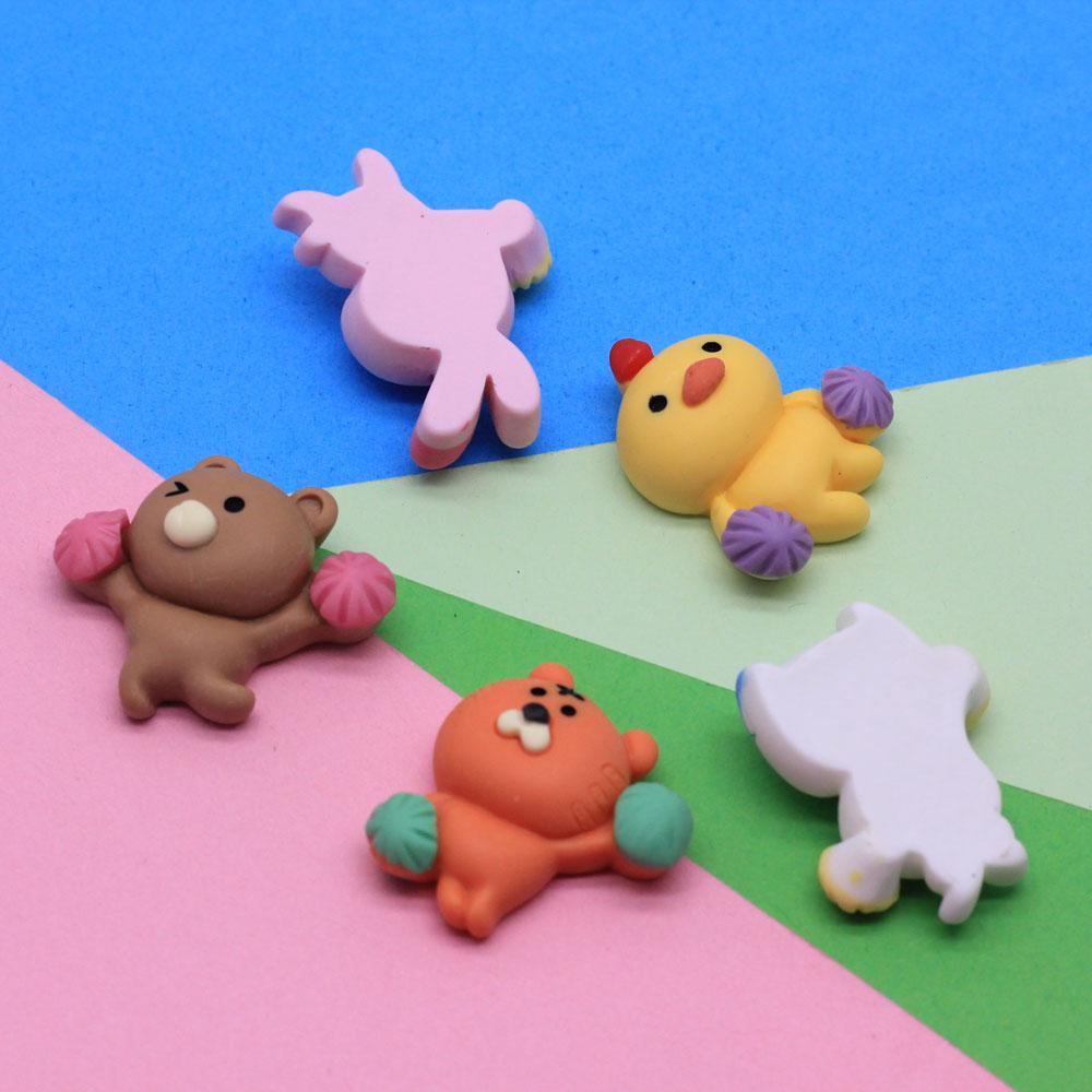 3D Dog Miniatures Doll House Toys Kids Fairy Garden Gifts DIY Accessory Assorted Kawaii Dogs Figurines Home Office Decoration