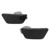 2pcs Front Bumper Side Marker Lights 42334145 Side Parking Lamp Replacement for Chevrolet CruzeGrey