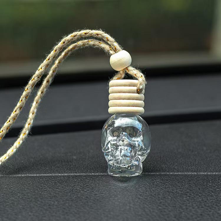 10ml Transparent Glass Car Air Freshener Pendant & Perfume Diffuser Bottle