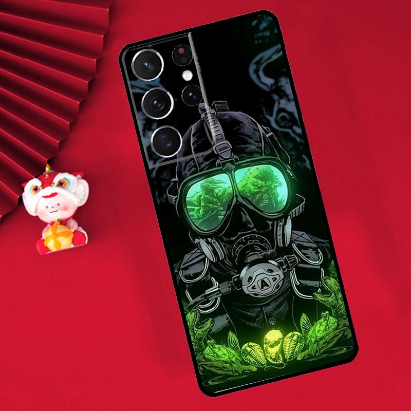 Scuba Diver Mask Diving Case For Samsung Galaxy S25 S26 Ultra S22 S23 S24 Ultra S20 S21 Plus S10 S25 FE Cover Funda