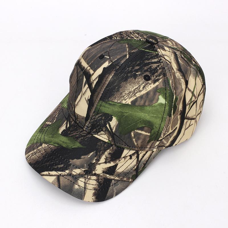 Custom Logo Hiking Hats Leaf Camouflage Baseball Cap For Women And Men Picture Diy Print Embroidery Outdoors Hip Hop Fishing Hat