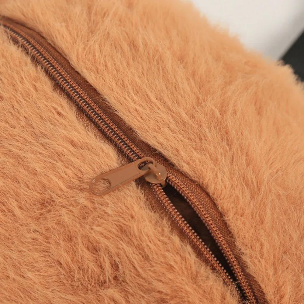 Cute Plush Capybara Car Tissue Box Car Armrest Box Creative Paper Drawing Box Multi functional Hanging Tissue Kawaii Anime Toys