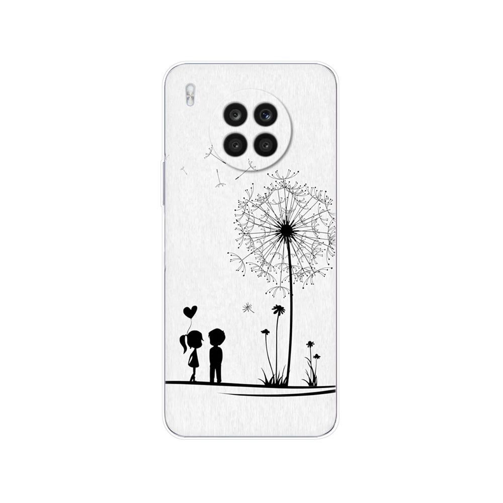 For Honor 50 Lite Case 6.67 Inch Back Phone Cover For Huawei Honor 50 Lite 50Lite Light Silicon Soft TPU Protective Bumper Coque