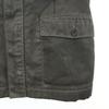 BLACKBARRETT by NEIL BARRETT PU Coating Military Jacket 1 Khaki Gray Men's Used