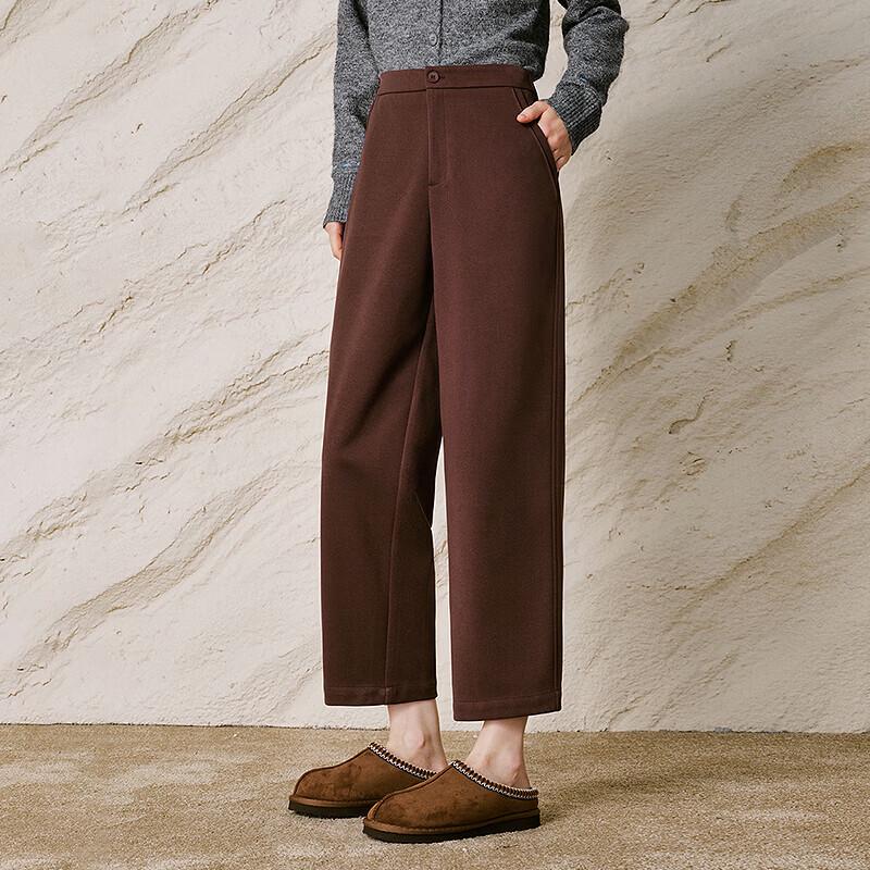 CHUYU Women's Thickened Knitted Harem Pants