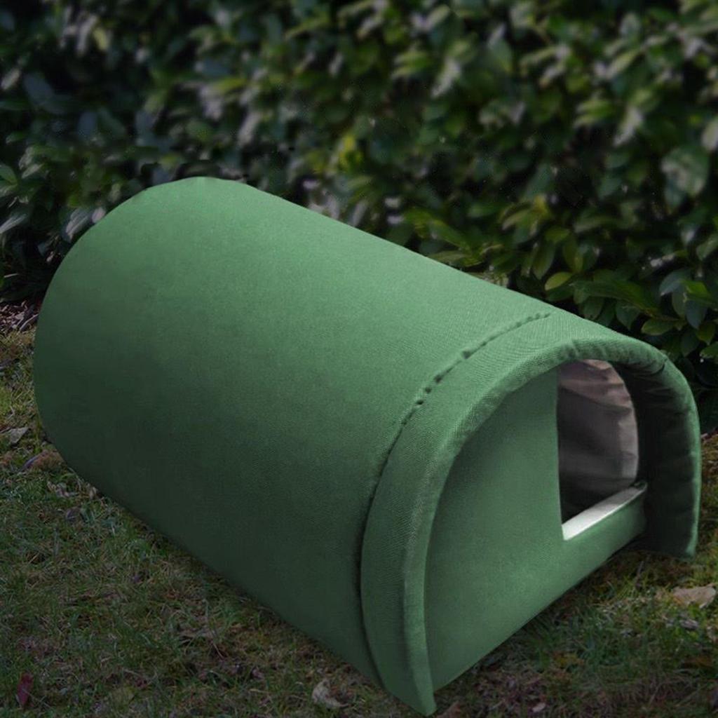 Warm Stray Cat Shelter House Four Seasons Use Thickened Cats Bed Kennel for Porche Barn Small