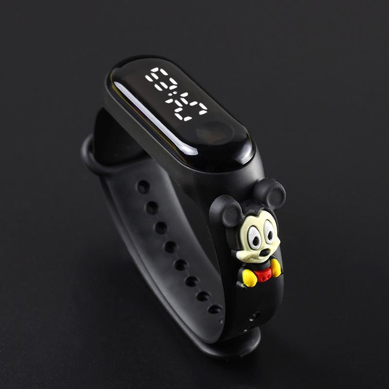 Waterproof LED Touch Cartoon Doll Watch for Kids and Adults - Student Sports Bracelet Gift