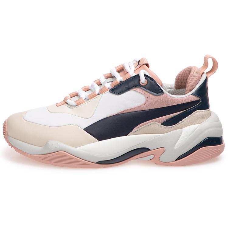 PUMA Lama Jouni X Thunder Rive Gauche Dress Blues Peach Beige Womens 369453-02 35.5 чёрный/розовый