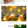 LED Solar Little Bee Waterproof Outdoor Fairy String Lights for Holiday Courtyard Decoration