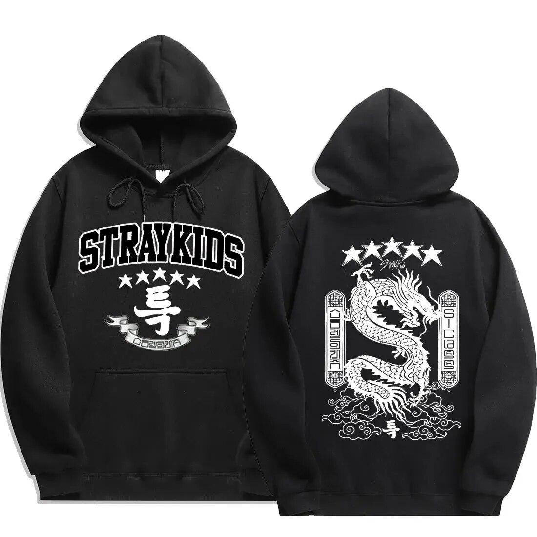 

Осенние толстовки с принтом Stray Kids, женские модные толстовки унисекс, пуловеры с капюшоном и длинными рукавами, спортивные костюмы, одежда унисекс
