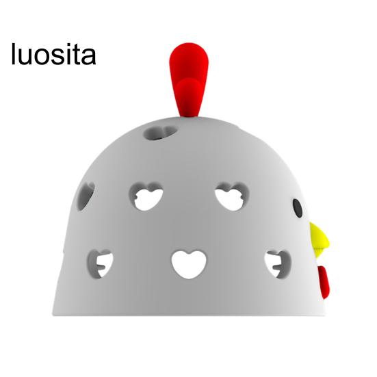 Egg Brush Silicone Egg Washer, Efficient Eggshell Cleaner, Gentle Egg Cleaning Tool for Home Kitchen Farm