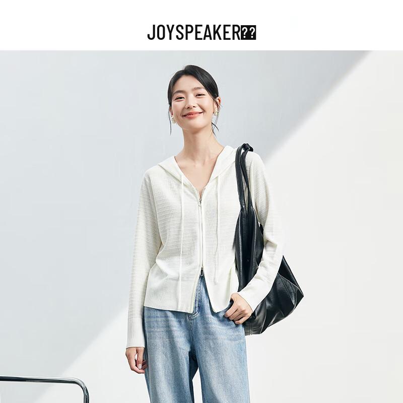 

JOY SPEAKER Women s Hooded Knit Cardigan Jacket M