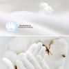 12 Pairs Cotton Gloves Breathable Soft Skin Friendly Work Cosmetic Moisturizing Jewelry Inspection Gloves