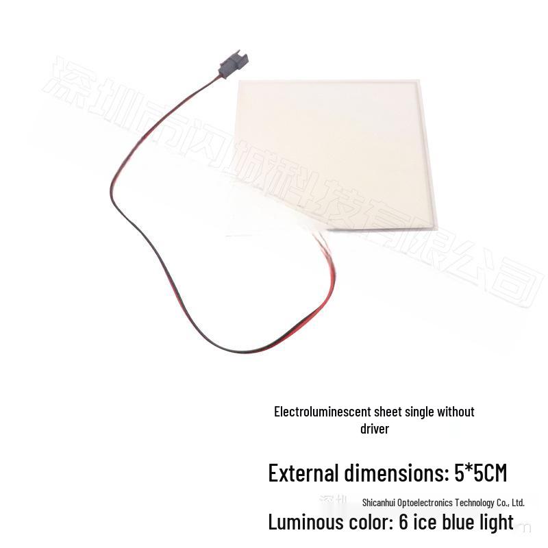 

Multi-color EL Light Film Wine Label Sticker Party Backlight Device