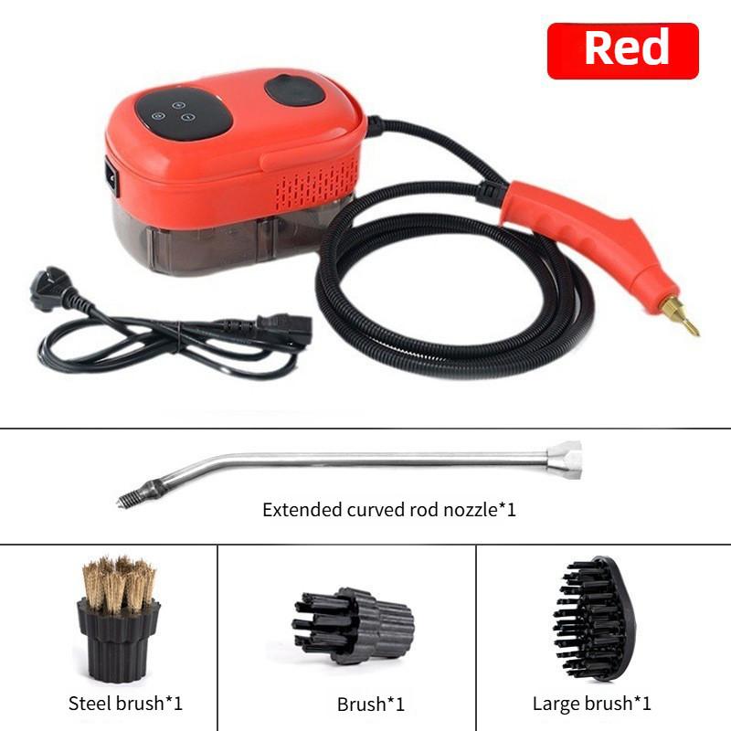 2500W Car Steam Disinfection Cleaning Device High Temperature & High Pressure Steam Cleaner Kitchen Oil Fume Cleaning Machine