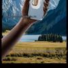 Wireless Screen Mirroring & Selfie Camera for Android/Apple: Rear Magnetic Device for Live Streaming