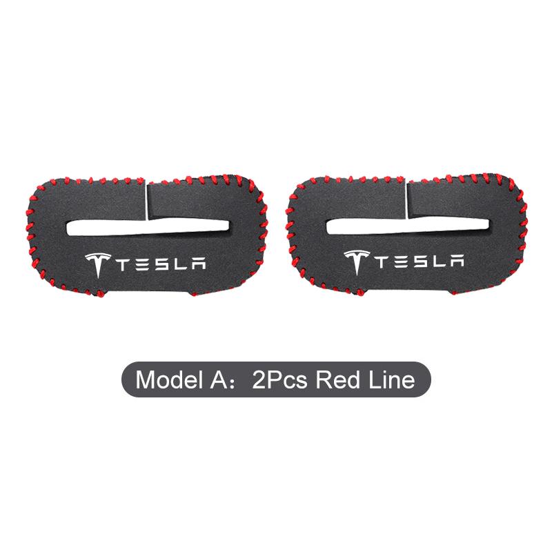 

Car Logo Seat Safety Belt Buckle Cover Interior Accessories For Tesla Model 3 2023 Y S X Cybertruck Juguete Roadster Coil Bonina