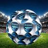 Football Team F.C Print Size 5 Soccer Ball, PU Wear Resistant Football for Match Training and Daily Practice, Birthday Gift for Soccer Fans