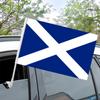 Auto Fenster Schottland Banner Polyester Mini Schottische Nationalflagge 30x45cm Schottisches Banner Deko für Festival Autodekoration