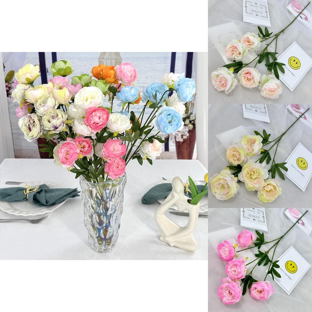 Ouyang Yang Peony Simulated Flower 12 Color Options For Wedding Decorations And Studio Photography