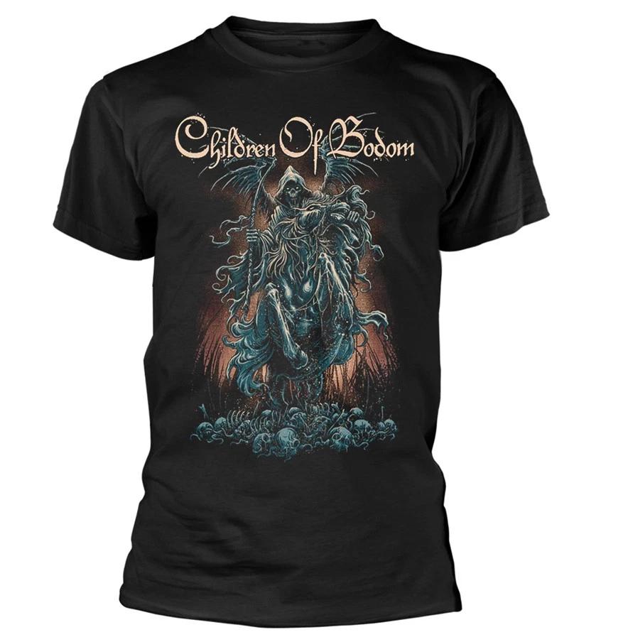 Children Of Bodom Horseman Reaper Shirt S-XXL T-Shirt Metal Band Tshirt Official XL
