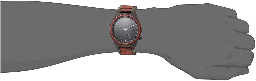 Kabholz Men's Wooden Watch, German Design, Waterproof, Officially Imported, WPAU4195