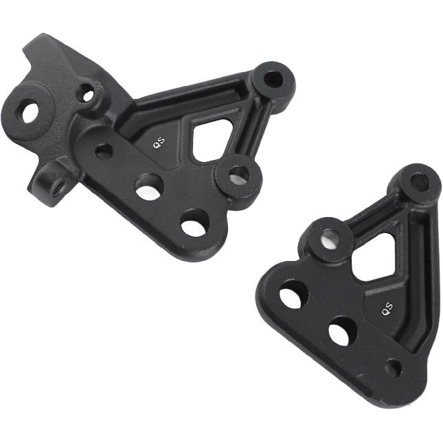

Footpeg Bracket, Durable CNC Aluminum Alloy Footpeg Mount Kit for Electric Dirt Bike Riders, Off Road Enthusiasts, Motorcycle Upgrade Scenarios