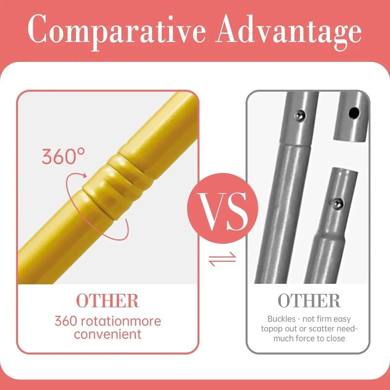 Gold Square Metal Wedding Arch Backdrop Stand, Balloon Arch Frame for Ceremony, Birthday Party & Bridal Shower Decoration