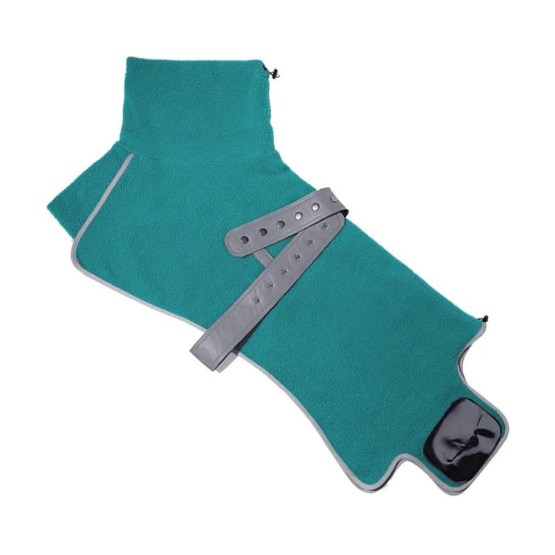 Polyester Fiber Dog Clothes Winter Thicken Lamb Wool Warmth and Insulation Large Dogs Cloak Outdoor Dog Walking Pet Products