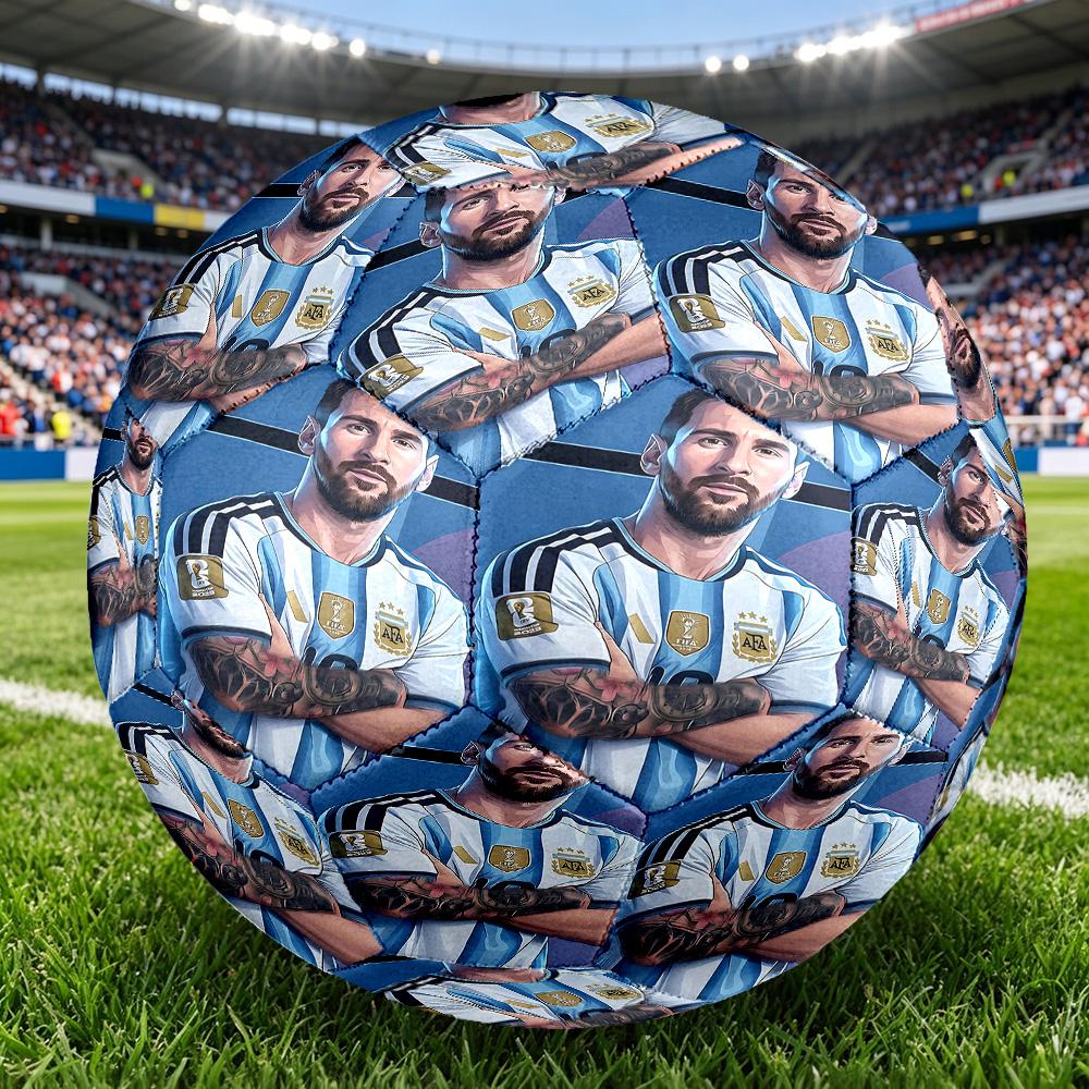 1 pz Leggenda del Calcio Argentino Palloni da Calcio Dimensione Standard 5 Macchina-Lega Sportiva Partita all'Aperto Pallone da Allenamento Calcio Futbol VoetbalY070890